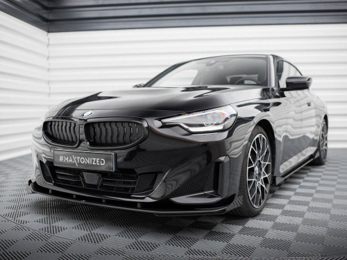 Maxton Street PRO Front Splitter + Flaps BMW 2 Coupe G42