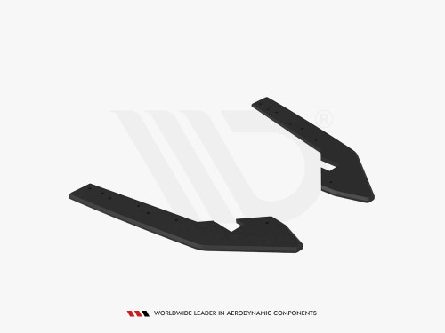 Maxton Street Pro Rear Side Splitters BMW 2 Coupe G42