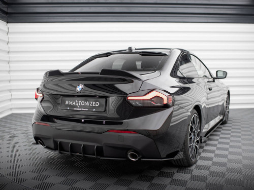 Maxton Street Pro Rear Side Splitters + Flaps BMW 2 Coupe G42