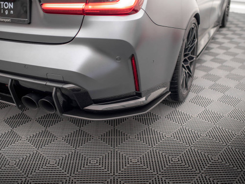 Maxton Street PRO Rear Side Splitters V.1 BMW M3 Sedan / Touring G80 / G81