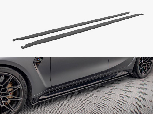 Maxton Street PRO Side Skirts Diffusers BMW M3 Sedan / Touring G80 / G81
