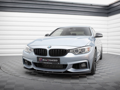 Maxton Street PRO Front Splitter BMW 4 Coupe / Gran Coupe / Cabrio M-Pack F32 / F36 / F33