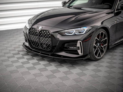 Maxton Street PRO Front Splitter + Flaps BMW 4 M-Pack / M440i G22 / G23 Maxton Street PRO Front Splitter + Flaps BMW 4 M-Pack / M440i G22 / G23