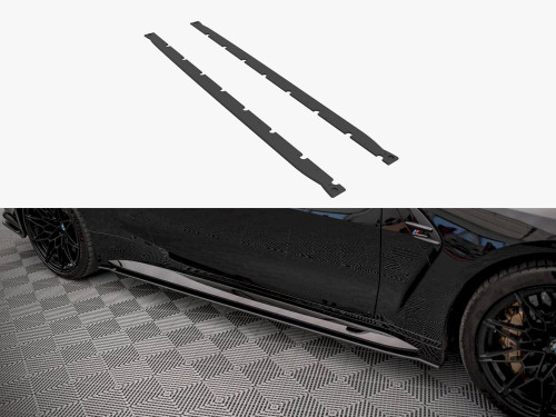Maxton Street PRO Side Skirts Diffusers Bmw M4 G82 (2021-)