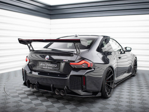 Maxton Street Pro Rear Side Splitters V.1 + Flaps BMW M2 G87