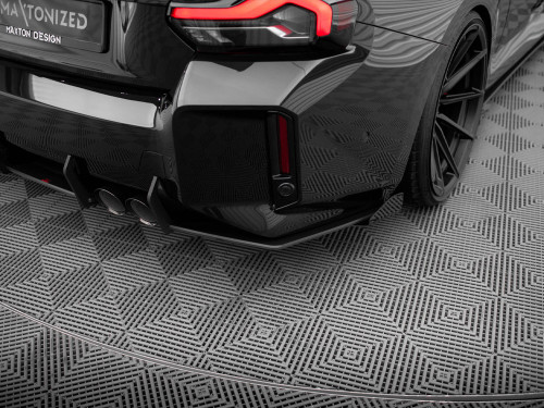 Maxton Street Pro Rear Side Splitters V.1 + Flaps BMW M2 G87 Maxton Street Pro Rear Side Splitters V.1 + Flaps BMW M2 G87