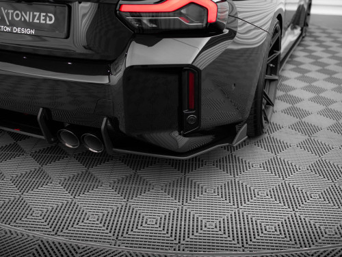 Maxton Street Pro Rear Side Splitters V.2 BMW M2 G87