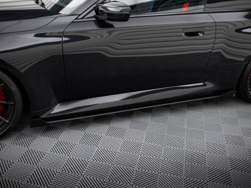 Maxton Street PRO Side Skirts Diffusers V.1 + Flaps BMW M2 G87
