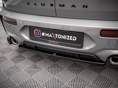 Maxton Central Rear Splitter Mini Cooper Clubman John Cooper Works F54 Maxton Central Rear Splitter Mini Cooper Clubman John Cooper Works F54