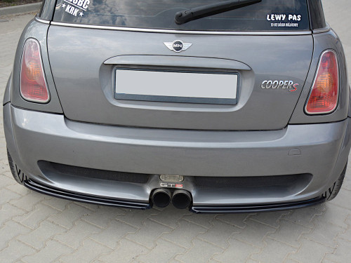 Maxton Rear Side Splitters Mini Cooper R53 S JCW (2003-2006)