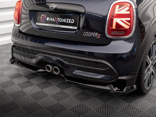 Maxton Central Rear Splitter Mini Cooper S F56 Facelift