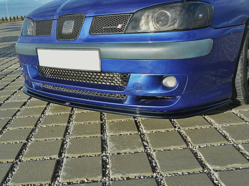 Maxton Front Splitter V.1 Seat Ibiza MK2 Cupra Facelift (1999-2002)