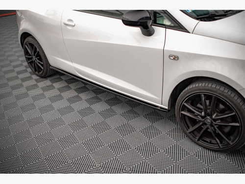 Maxton Side Skirts Diffusers Seat Ibiza FR SC Mk4 Facelift