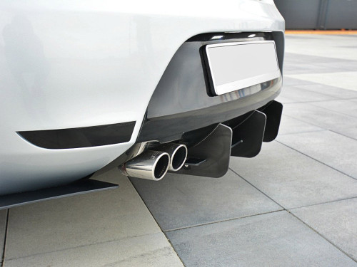 Maxton Rear Diffuser & Rear Side Splitters V.2 Seat Leon MK2 Cupra/fr (2005-2012) Maxton Rear Diffuser & Rear Side Splitters V.2 Seat Leon MK2 Cupra/fr (2005-2012)