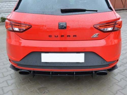 Maxton Seat Leon III Cupra Rear Diffuser & Rear Side Splitters Maxton Seat Leon III Cupra Rear Diffuser & Rear Side Splitters
