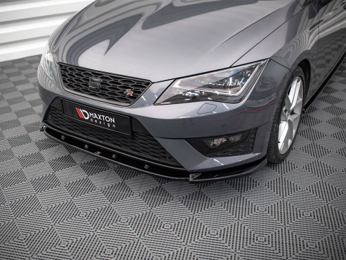 Maxton Front Splitter V.1 Seat Leon FR / Cupra MK3 (2012-2016)