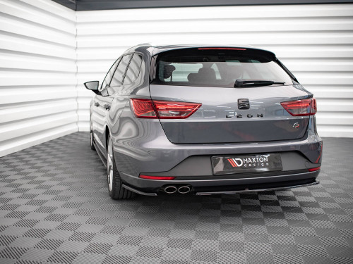 Maxton Rear Side Splitters V.1 Seat Leon FR Sportstourer Mk3