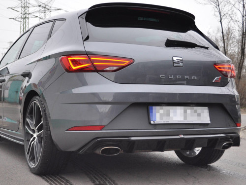 Maxton Rear Valance V.1 Seat Leon Cupra Mk3 FL Hatchback Maxton Rear Valance V.1 Seat Leon Cupra Mk3 FL Hatchback