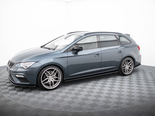 Maxton Side Skirts Diffusers V.2 Seat Leon Mk3 Cupra / FR Facelift