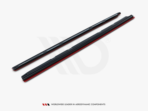 Maxton Side Skirts Diffusers V.3 Seat Leon Mk3 Cupra / FR Facelift Maxton Side Skirts Diffusers V.3 Seat Leon Mk3 Cupra / FR Facelift