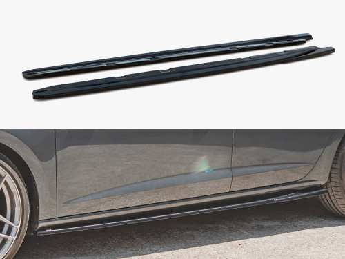 Maxton Side Skirts Diffusers V.5 Seat Leon Mk3 Cupra / FR Facelift
