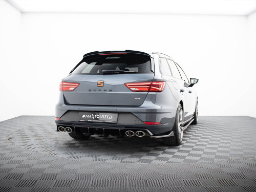 Maxton Spoiler CAP V.1 Seat Leon Mk3 Cupra ST Facelift
