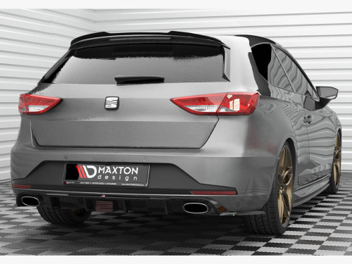 Maxton Spoiler CAP V.2 Seat Leon Cupra Sportstourer Mk3 Facelift