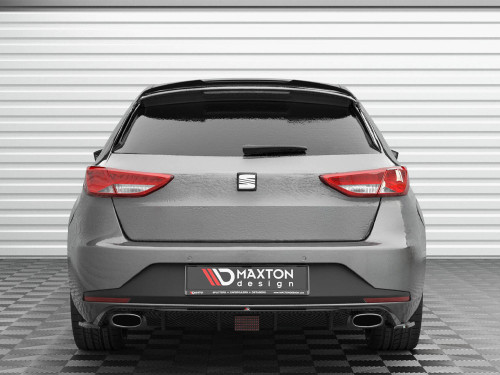Maxton Spoiler CAP V.2 Seat Leon Cupra Sportstourer Mk3 Facelift