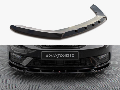 Maxton Front Splitter V.1 Seat Leon Mk3 Facelift