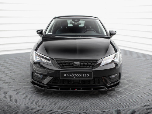 Maxton Front Splitter V.1 Seat Leon Mk3 Facelift