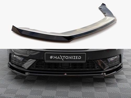 Maxton Front Splitter V.2 Seat Leon Mk3 Facelift
