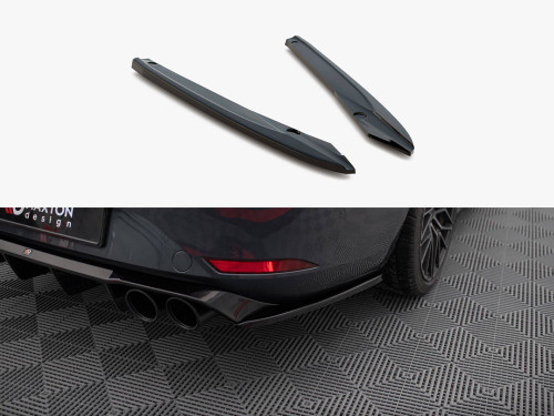 Maxton Rear Side Splitters V.2 Seat Leon ST FR Mk4