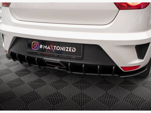 Maxton Street PRO Rear Diffuser Seat Ibiza Cupra Sport Coupe Mk4 Maxton Street PRO Rear Diffuser Seat Ibiza Cupra Sport Coupe Mk4