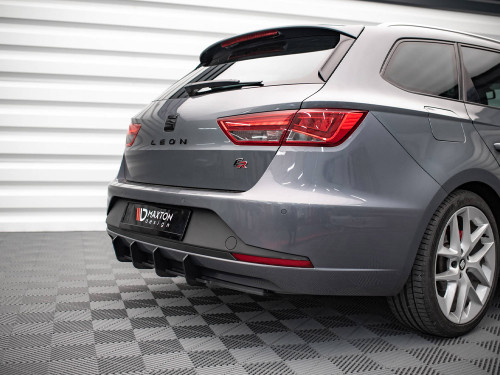 Maxton Street PRO Rear Diffuser Seat Leon FR Sportstourer MK3 (2012-2016) Maxton Street PRO Rear Diffuser Seat Leon FR Sportstourer MK3 (2012-2016)