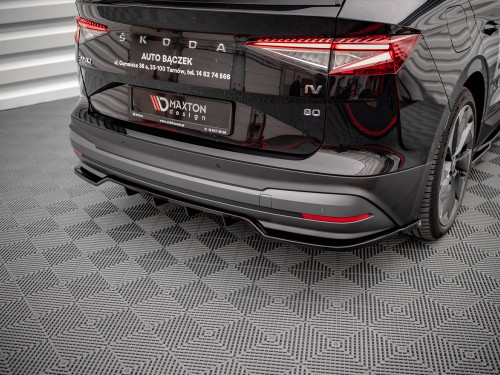 Maxton Rear Splitter (Vertical Bars) Skoda Enyaq IV Maxton Rear Splitter (Vertical Bars) Skoda Enyaq IV