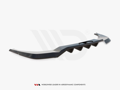 Maxton Rear Splitter (Vertical Bars) Skoda Enyaq Coupe iV