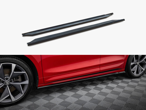 Maxton Side Skirts Diffusers Skoda Enyaq Coupe iV