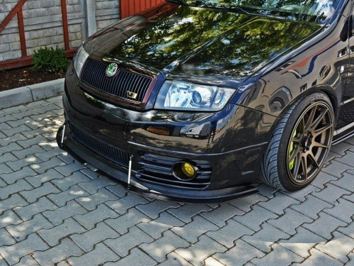 Maxton Front Racing Splitter Skoda Fabia I RS ( + EZ LIP PRO )