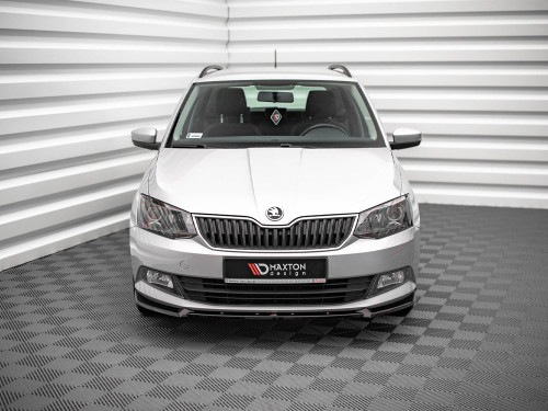 Maxton Front Splitter V.1 Skoda Fabia MK3 (2014-2019) Maxton Front Splitter V.1 Skoda Fabia MK3 (2014-2019)