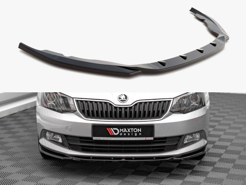 Maxton Front Splitter V.2 Skoda Fabia MK3 (2014-2019)