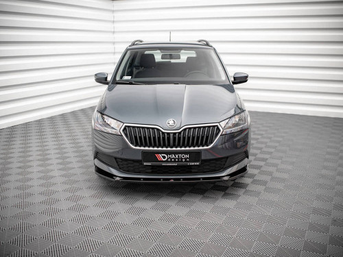 Maxton Front Splitter Skoda Fabia MK3 Facelift (2019-) Maxton Front Splitter Skoda Fabia MK3 Facelift (2019-)