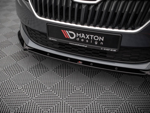 Maxton Front Splitter Skoda Fabia MK3 Facelift (2019-) Maxton Front Splitter Skoda Fabia MK3 Facelift (2019-)