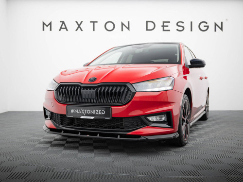 Maxton Front Splitter Skoda Fabia Mk4
