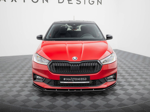 Maxton Front Splitter Skoda Fabia Monte Carlo Mk4 Maxton Front Splitter Skoda Fabia Monte Carlo Mk4