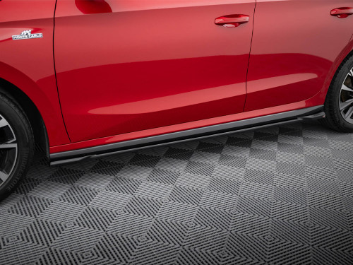 Maxton Side Skirts Diffusers Skoda Fabia Monte Carlo Mk4 Maxton Side Skirts Diffusers Skoda Fabia Monte Carlo Mk4