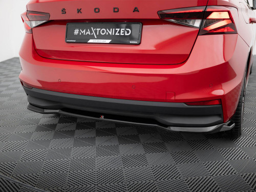 Maxton Rear Splitter Skoda Fabia Mk4