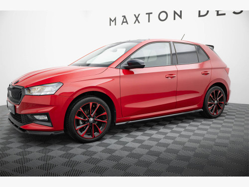 Maxton Side Skirts Diffusers Skoda Fabia Mk4