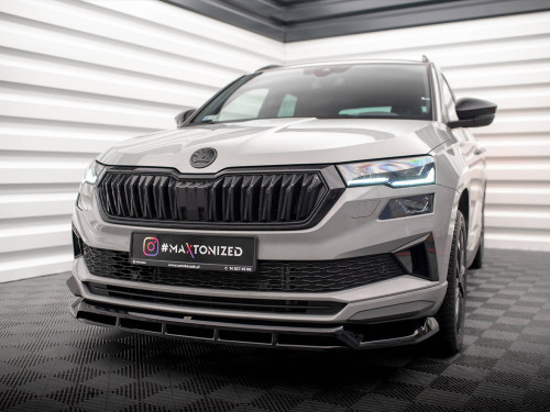 Maxton Front Splitter Skoda Karoq Sportline Mk1 Facelift