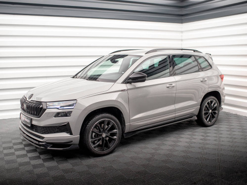 Maxton Side Skirts Diffusers Skoda Karoq Sportline Mk1