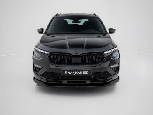 Maxton Front Splitter V.1 Skoda Kamiq Monte Carlo Mk1 Facelift
